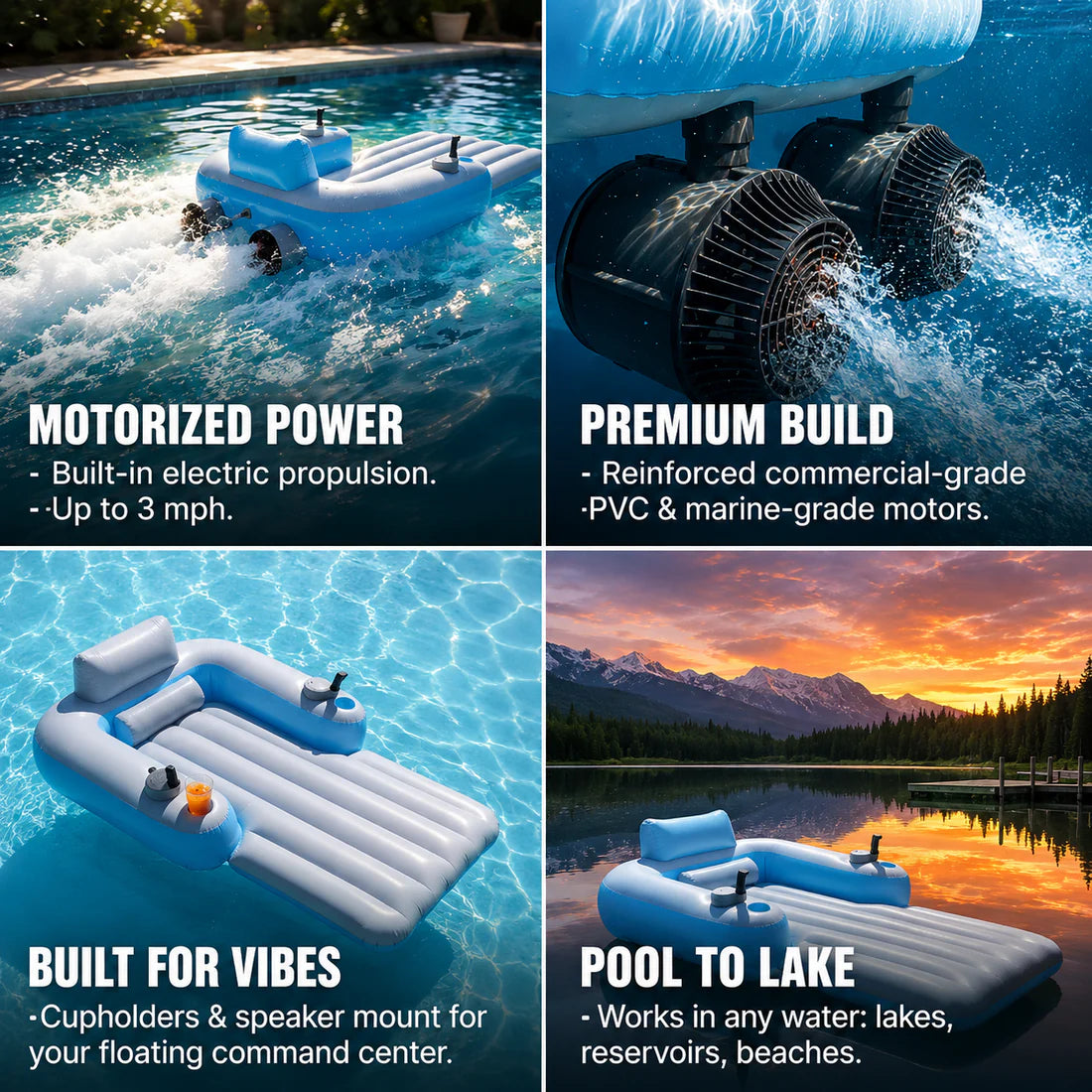 Bayside Motorized Pool Float