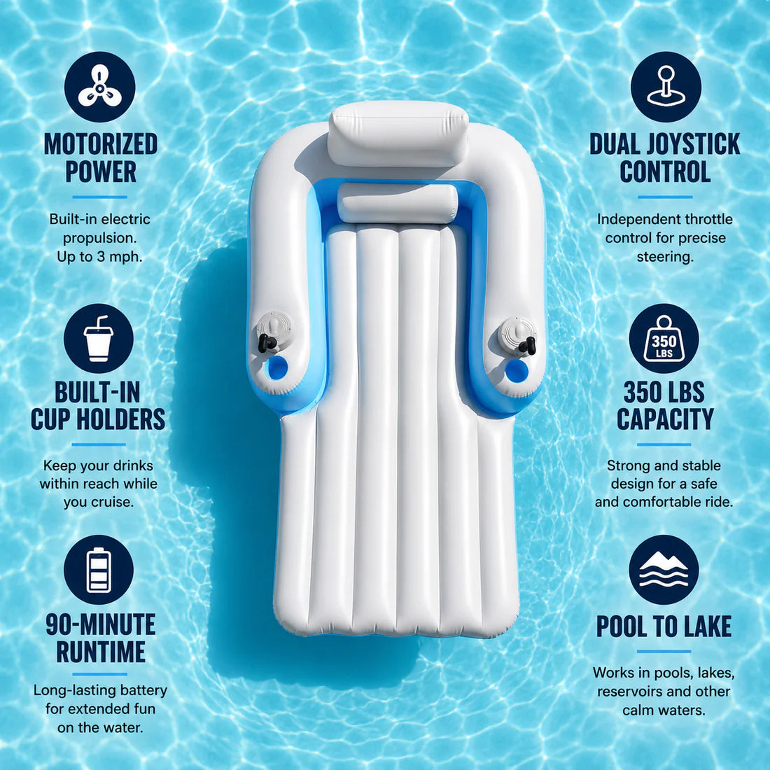 Bayside Motorized Pool Float